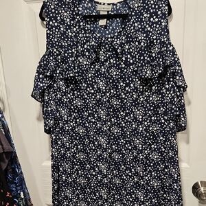 Catherines Midnight Blue Star Top